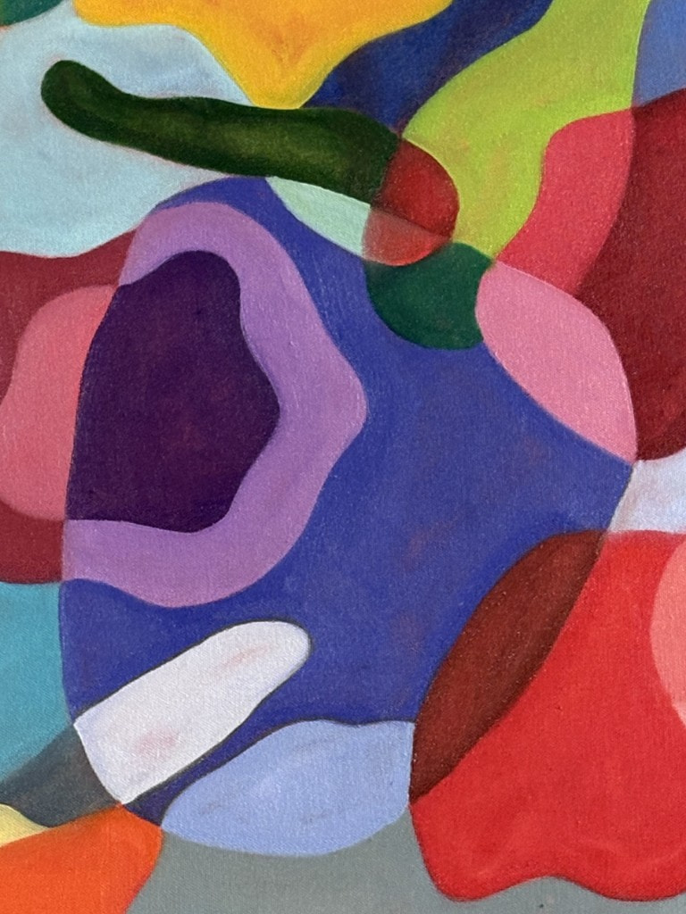 Colour on canvas